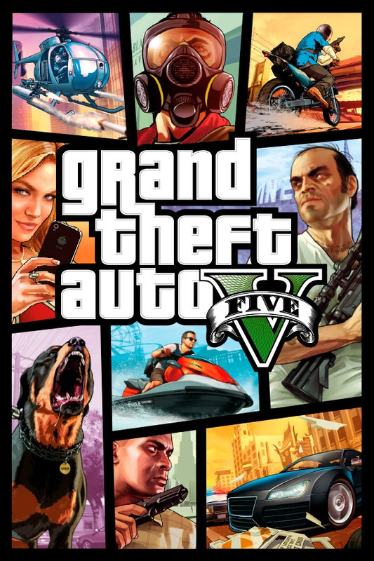Grand Theft Auto V cover (PS4/PS5)
